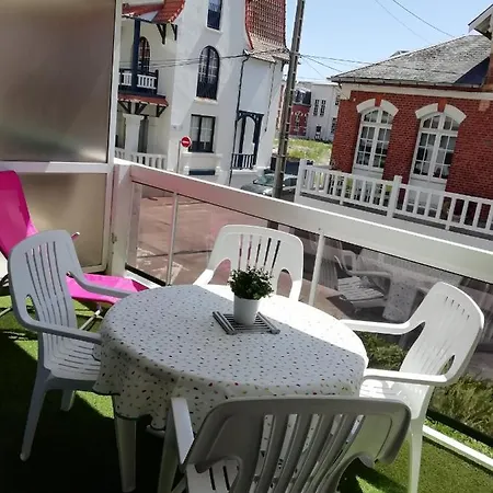 Le Saint Amand, Cabine, Agreable Terrasse Sud شقة Le Touquet